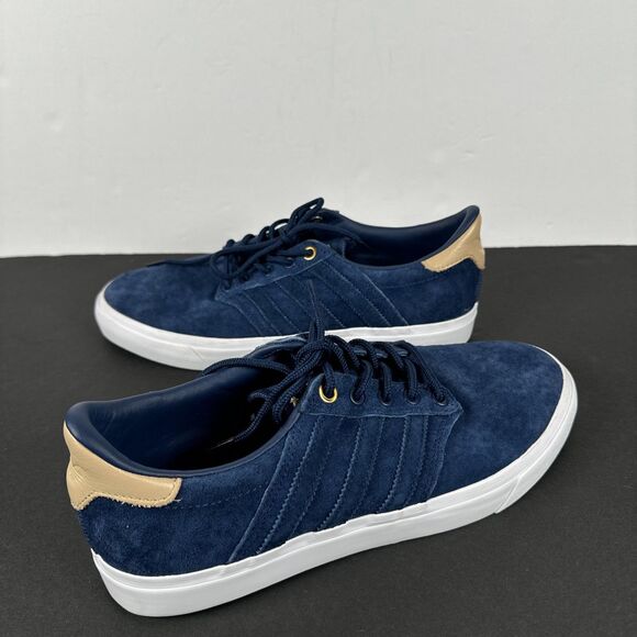 adidas Seeley Premiere Classified Blue‎ Suede Men’s US Size 7.5 BB8527 - Picture 1 of 14